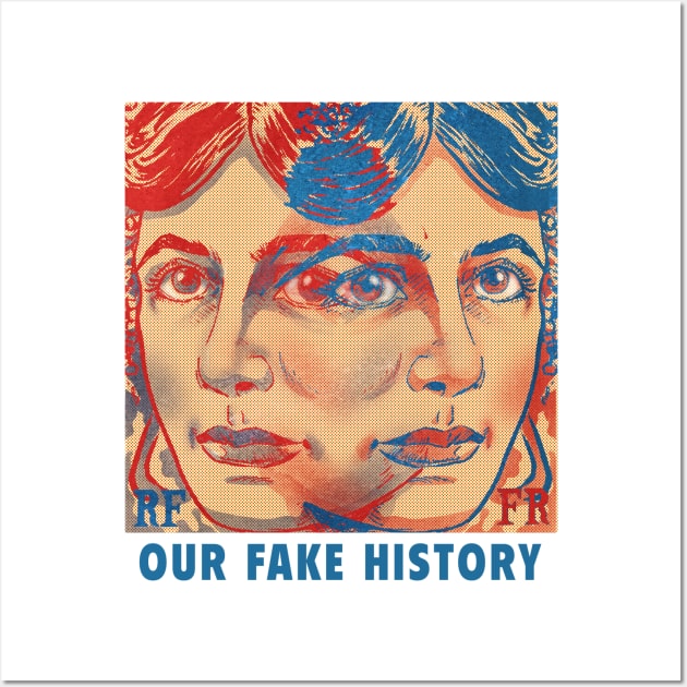Mata Hari T-Shirt Wall Art by Our Fake History
